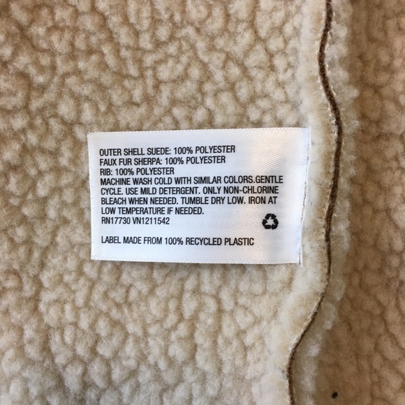 Ava & Viv Faux Shearling Jacket Size 3X - Picture 6 of 7